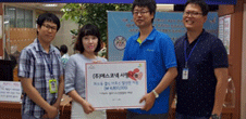 S-Connect has donated KRW4,800,000 to Senior Welfare Center of Gwangju City on July 2015.
